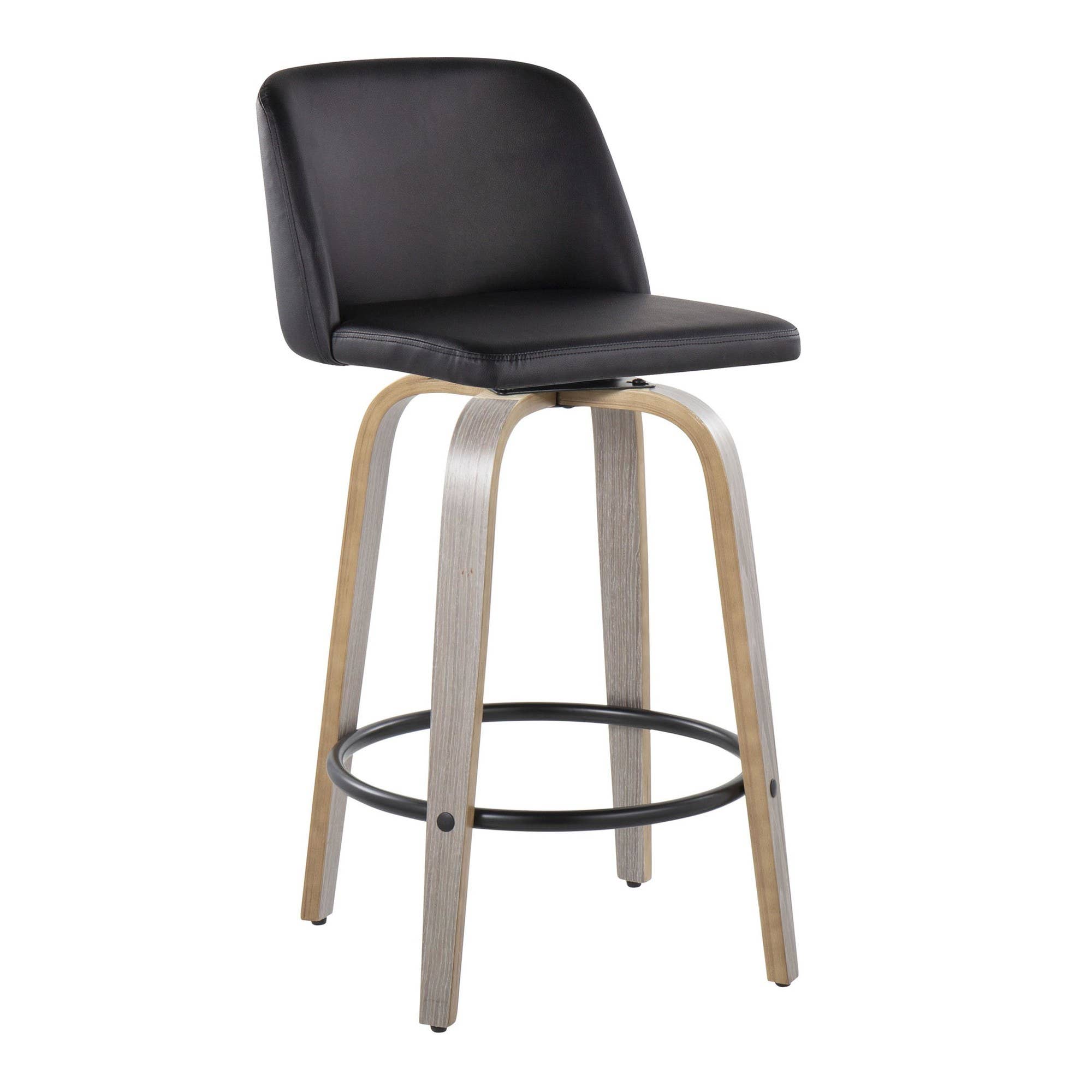 LumiSource and Grandview Gallery - Wholesale Stool - Toriano 26" Fixed Height Counter Stool Q - Set of 242