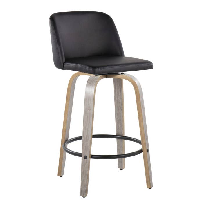 LumiSource and Grandview Gallery - Wholesale Stool - Toriano 26" Fixed Height Counter Stool Q - Set of 242
