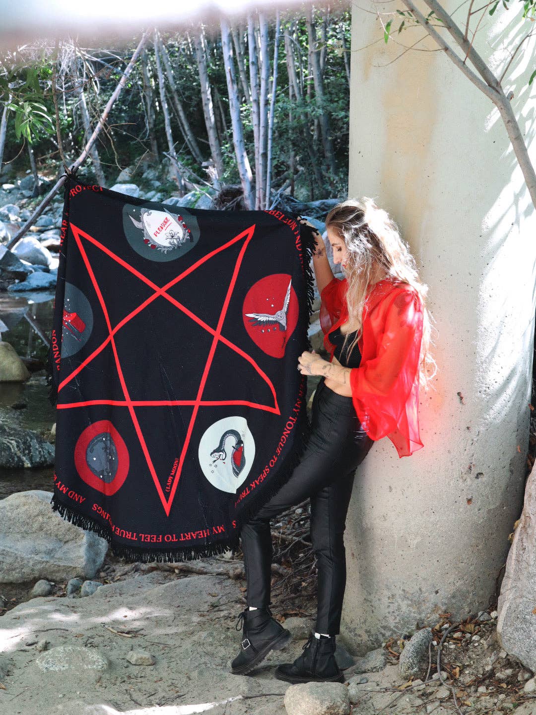 Lady Moon Co.® - Wholesale Beach Towel - The Traveling Spell Space: Lilith2