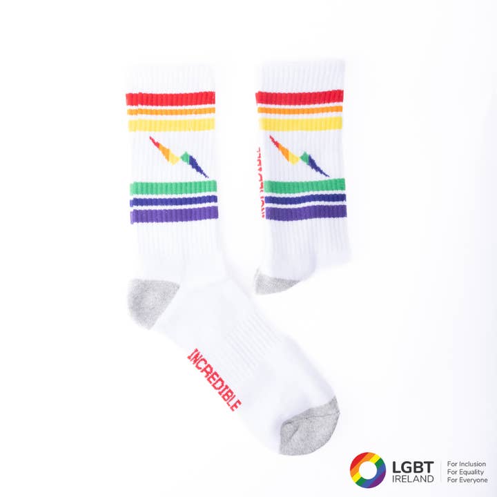 O Amor Vence - Meias Pride Sport por atacado de Incredible Socks