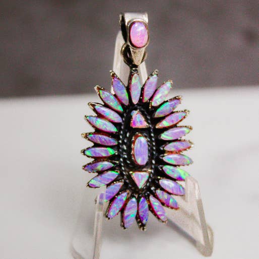 Krush Kandy - Wholesale Pendant/Charm Necklace - Aurora's Blossom Stone PENDANTS | Krush Exclusive