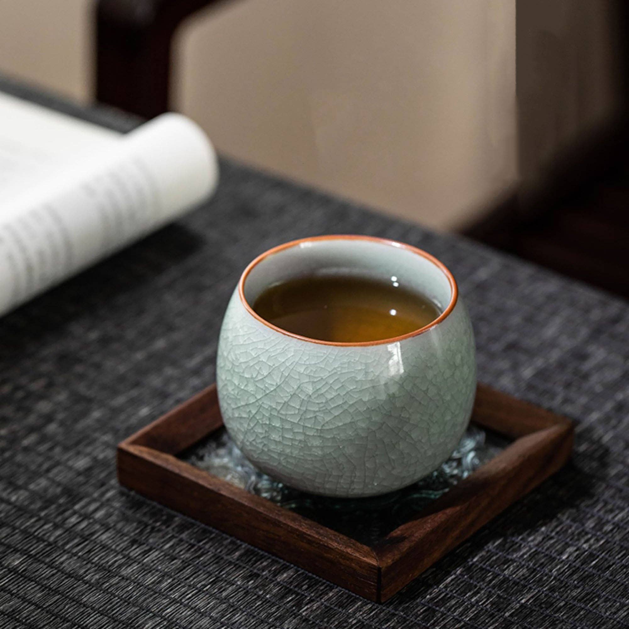 MinoCraft - Wholesale Theekopje - Ru celadon theekop meester11