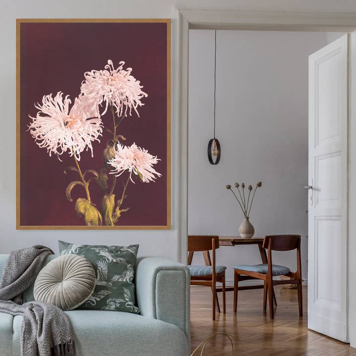 Ink & Drop – wholesale Art print – Chrysanthemum Ogawa Kazumasa Flowers Print2