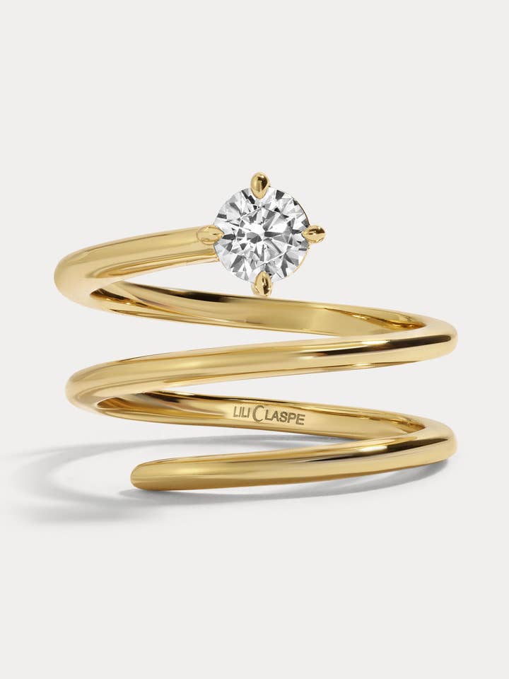 Bloom Wrap Ring for wholesale by Lili Claspe