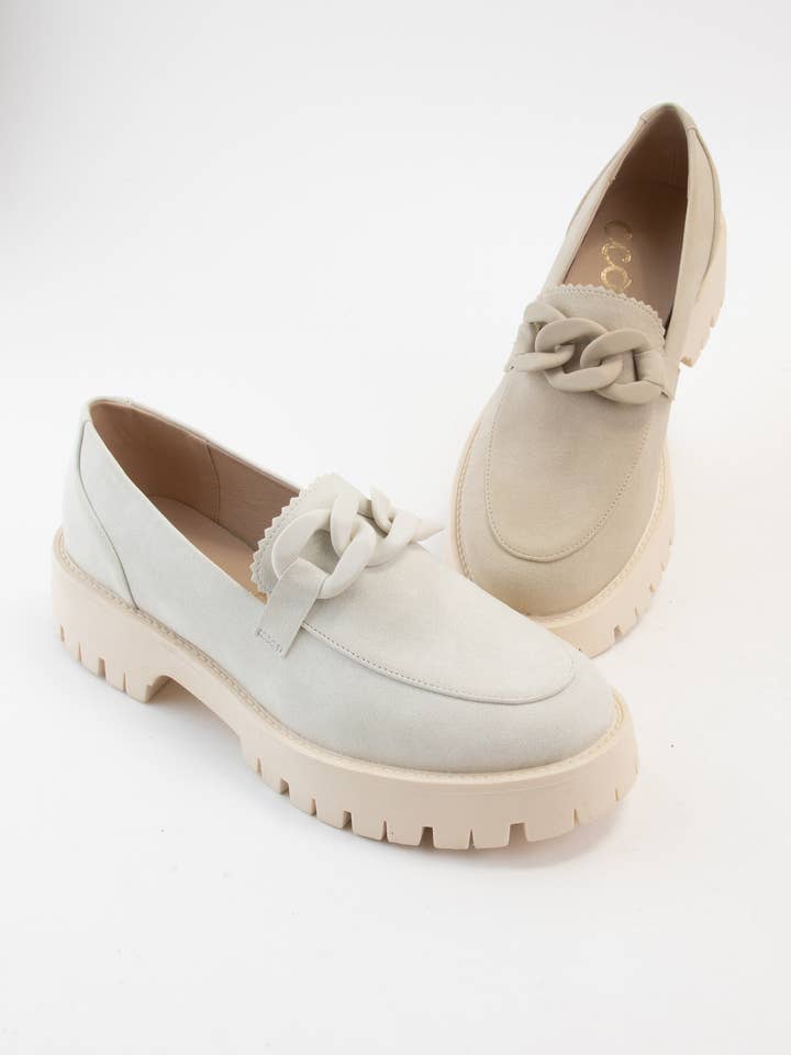 CCOCCI - Venta al por mayor Mocasines - Mujer - MOCASINES MADISON CON SUELA DE LENGÜETA Y DETALLE DE CADENA GRUESA CON ACABADO MATE18