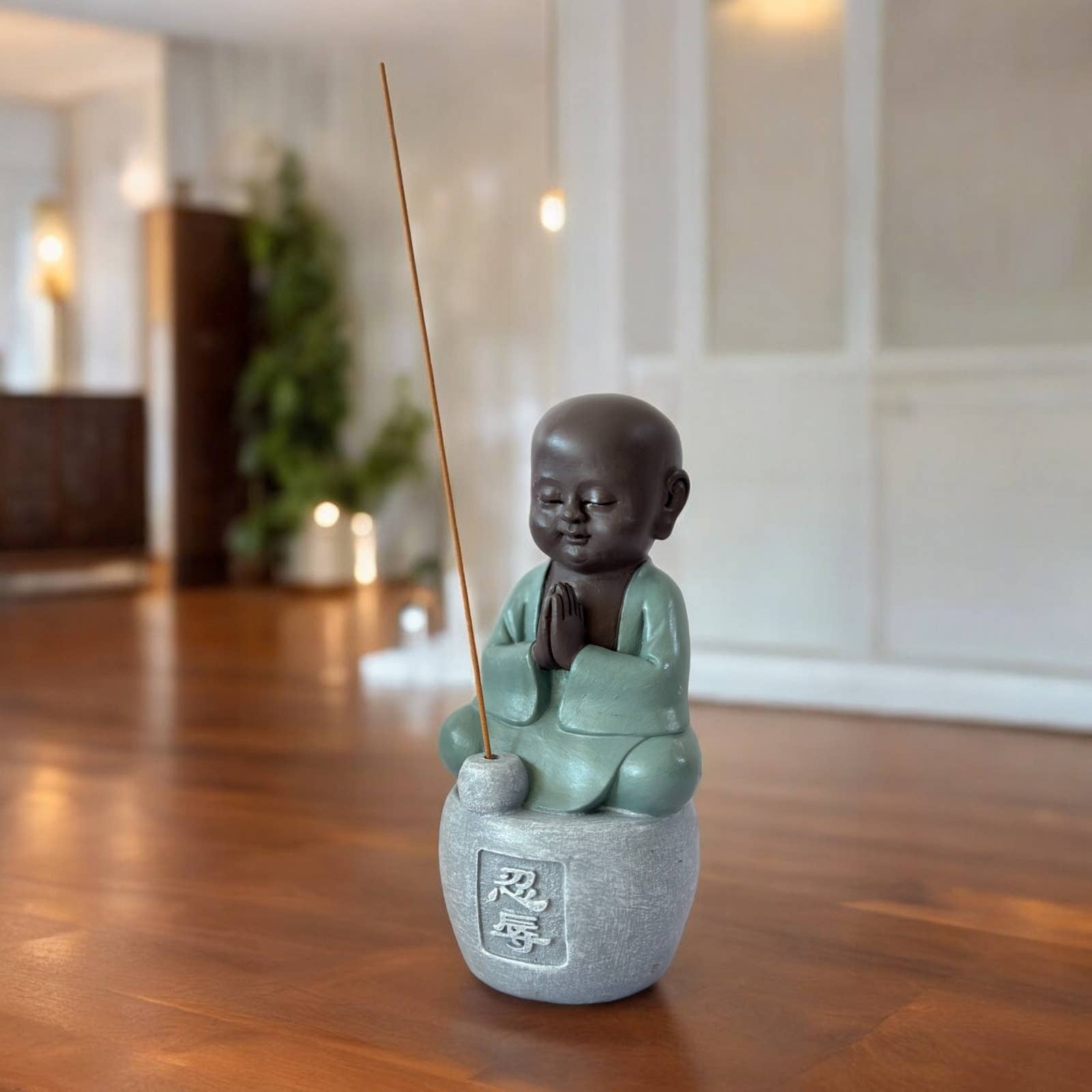 Zen'Arôme - Venta al por mayor Portainciensos - Figura de Buda con Portainciensos Tolerancia - Decoración Feng Shui6