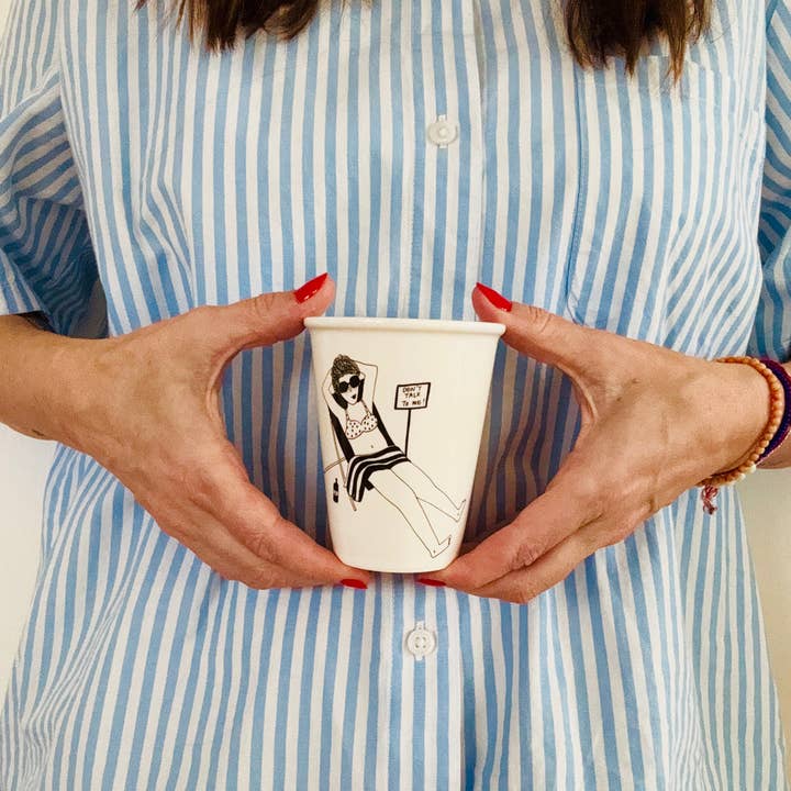 helen b - Wholesale Drinking Glass/Cup - cup don't talk to me