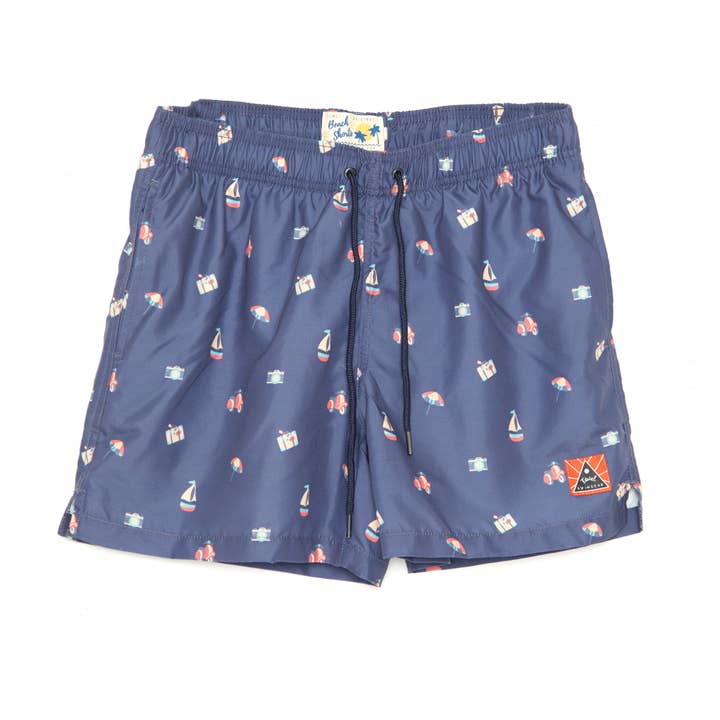 Costume da bagno Bayane, blu, REPREVE, Quick Dry per la vendita all'ingrosso da parte di Tiwel