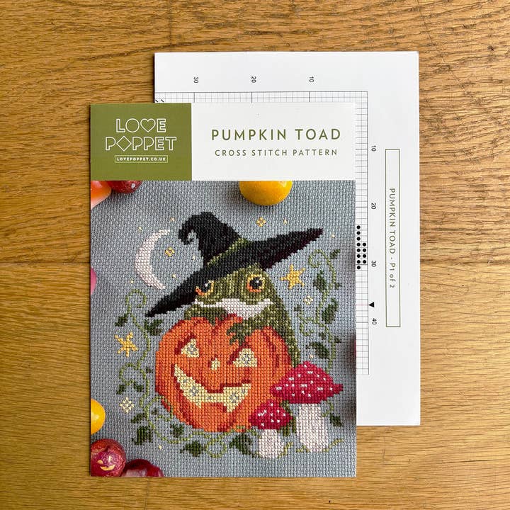 Pumpkin Toad - Printed Chart for wholesale by Love Poppet
