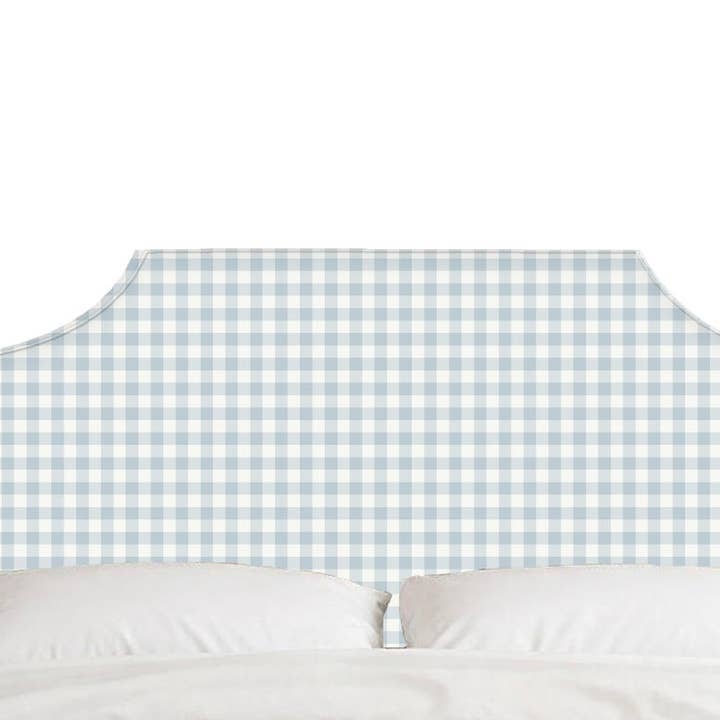 Upholstered Headboard in WWH Exclusive Fabric for wholesale by Wheaton Whaley Home