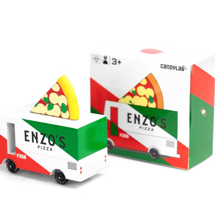 Candylab Toys - Wholesale Toy Car/Truck - Kids - Pizza Van
