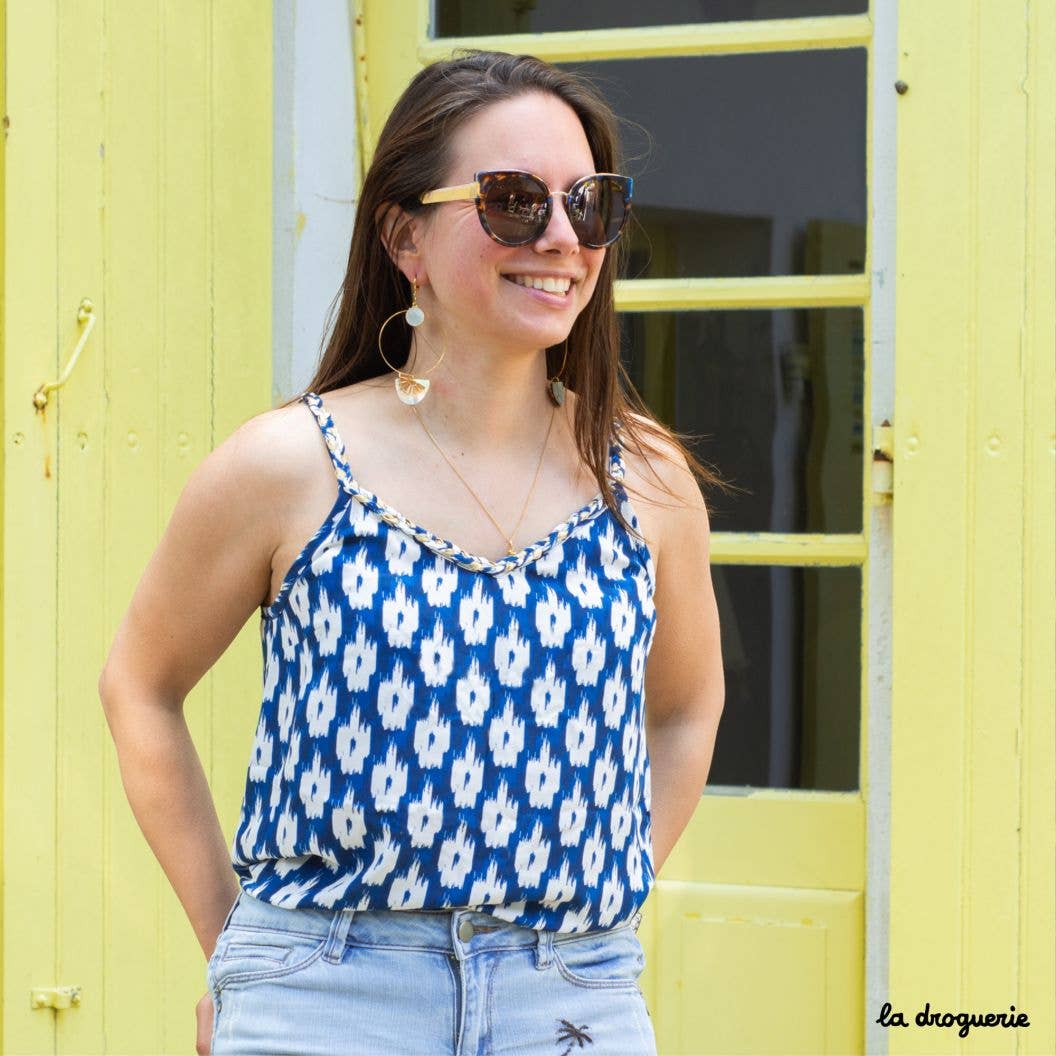 LA DROGUERIE - Vendita all'ingrosso Kit da cucito creativo - Cartamodello del top "Bonifacio"1