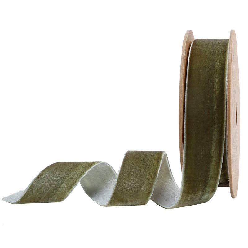 LA Ribbons Wholesale – Engroshandel Bånd – 23 farver | 1" fløjlsbånd | 10 yard rulle7