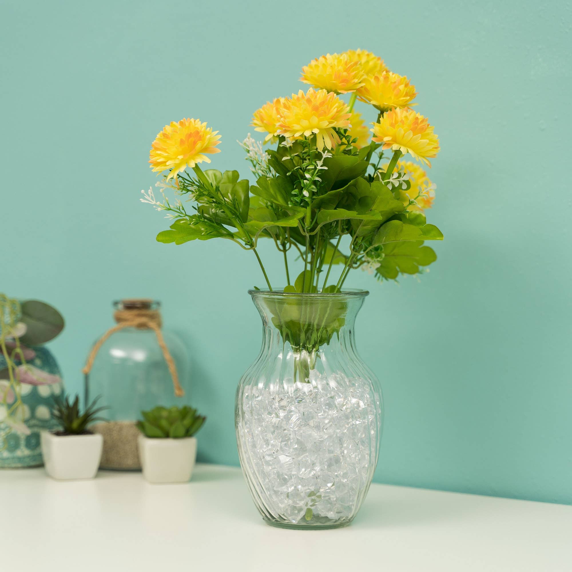 Portofino International Trading, USA - Wholesale Vase - Economy Floral Vase 8"3