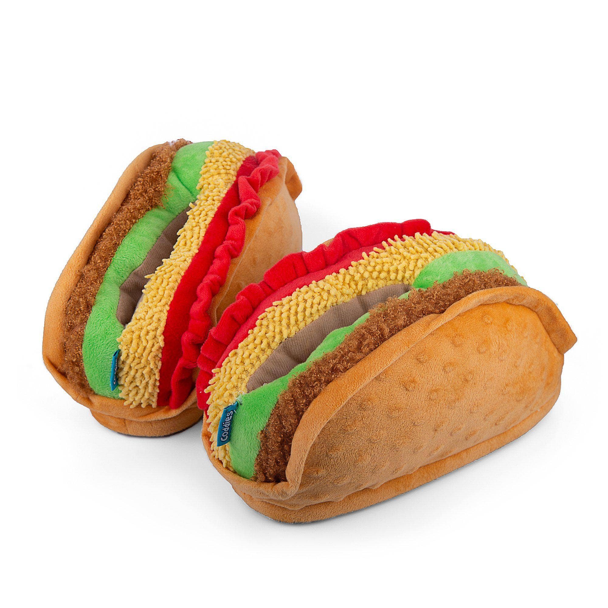 Coddies - Vendita all'ingrosso Pantofole - Unisex - Pantofole Coddies Taco | Bag Gift, divertenti pantofole unisex1