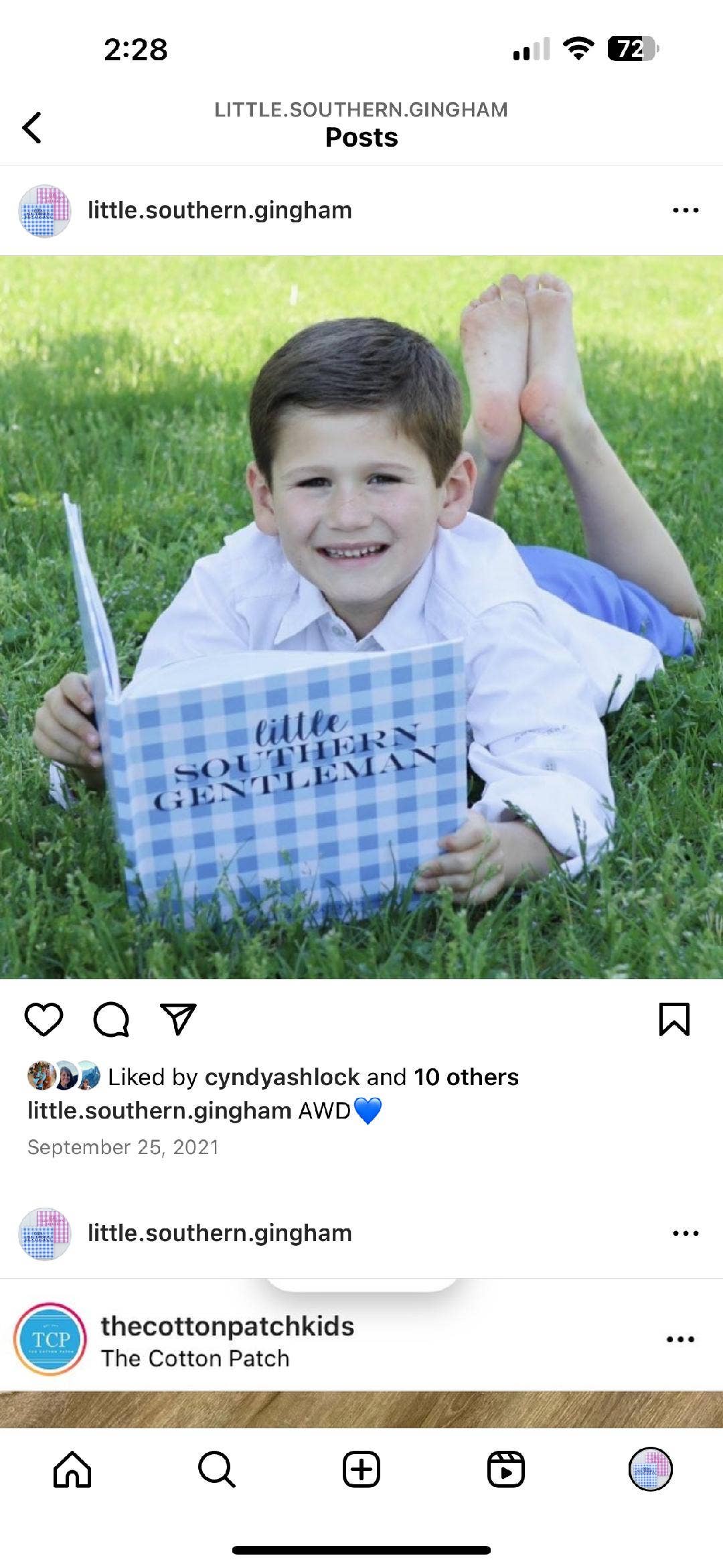 Little Southern Gingham - Wholesale Preschool Book (3-5) - Little Southern Gentleman1