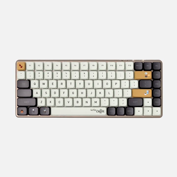 Azio - Wholesale Keyboard - Coffee Slim Keycaps0