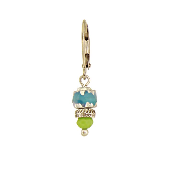 Baked Beads - Wholesale Dangle Earrings - Stacked Cathedral Bead Earring