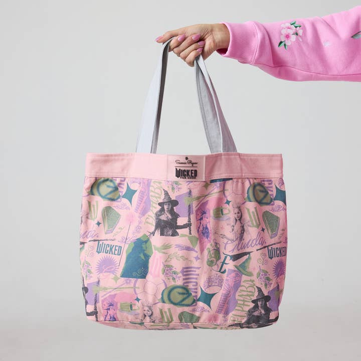 SAMII RYAN - Wholesale Tote Bag - Women's - Wicked: For Good, Elphaba and Glinda Tote Bag1