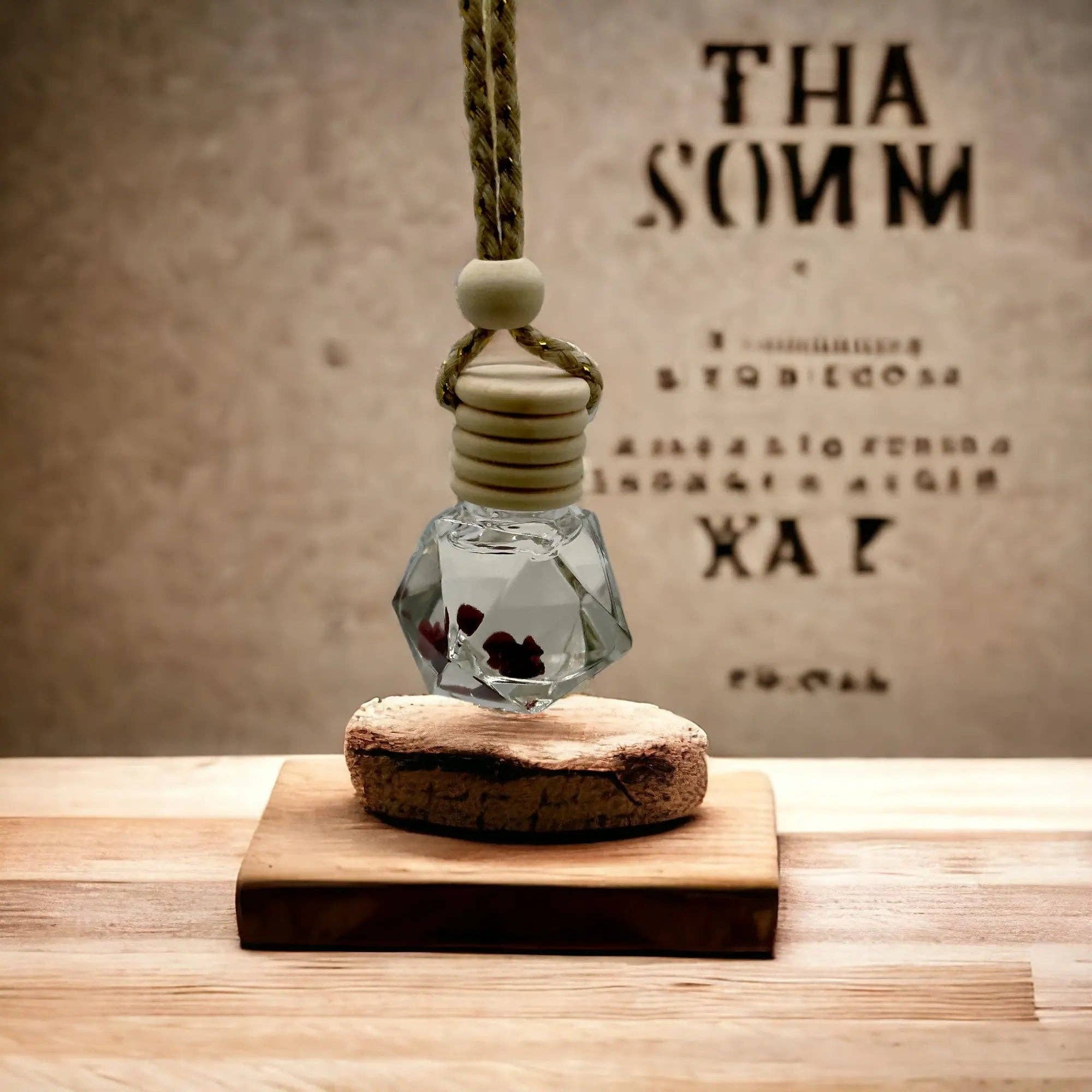 CocoBen's - Venta al por mayor Ambientador de coche - Unisex - Pequeño difusor de coche - Litoterapia - Granate0