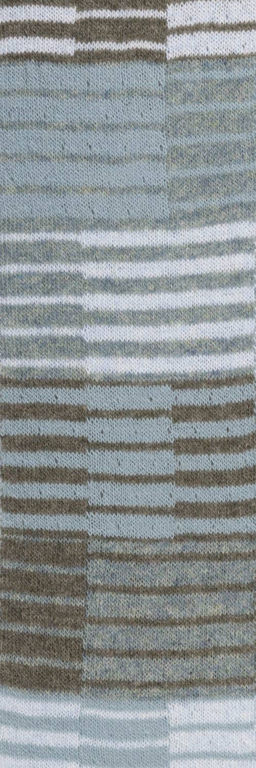 McKernan - Wholesale Scarf - Unisex - Okapi Scarf – RWS Wool with Rich Stripe and Colour Shifts0