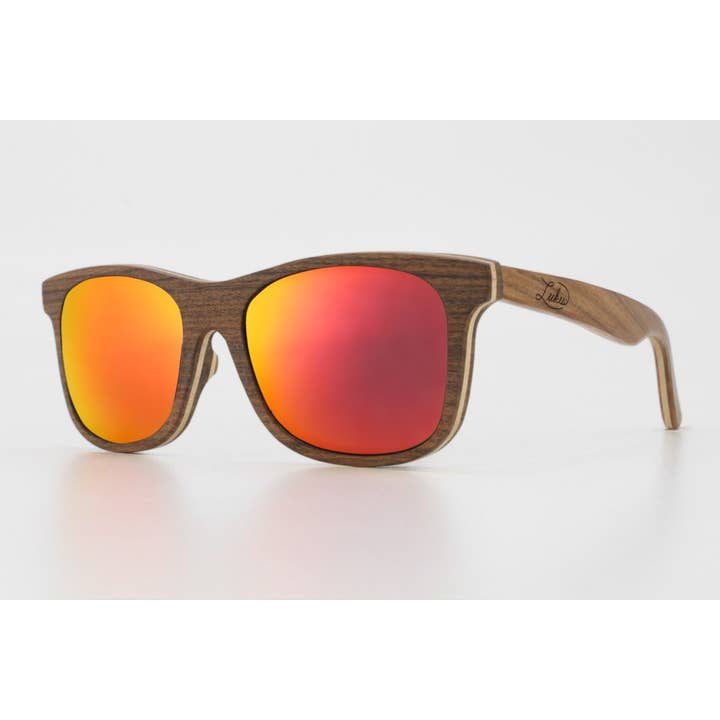 LUKE SHADES WOODEN EYEWEAR – wholesale Sunglasses – Unisex – Shore Pau Ferro Frames - Polarized