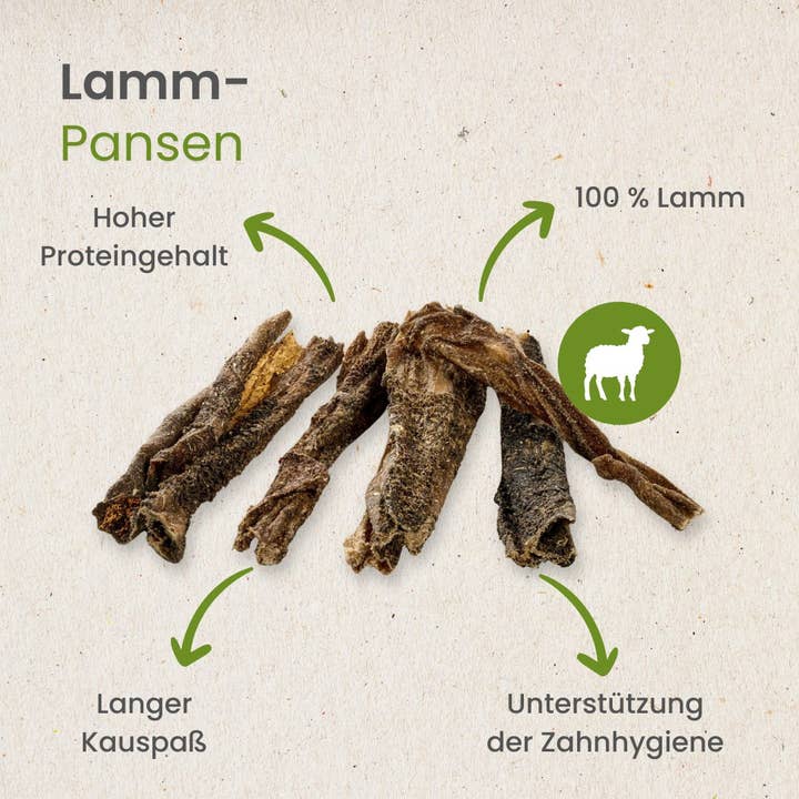 Kauartikel.com GmbH - Wholesale Pet Bone/Rawhide - Dog - Lamb rumen3