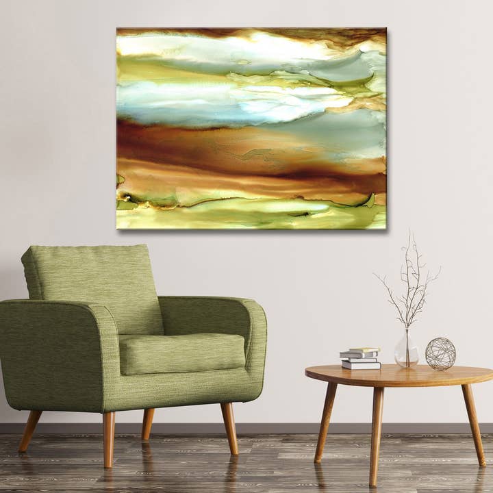 Jupiter' Wrapped Canvas Abstract Wall Art for wholesale by Ready2hangart, Inc.