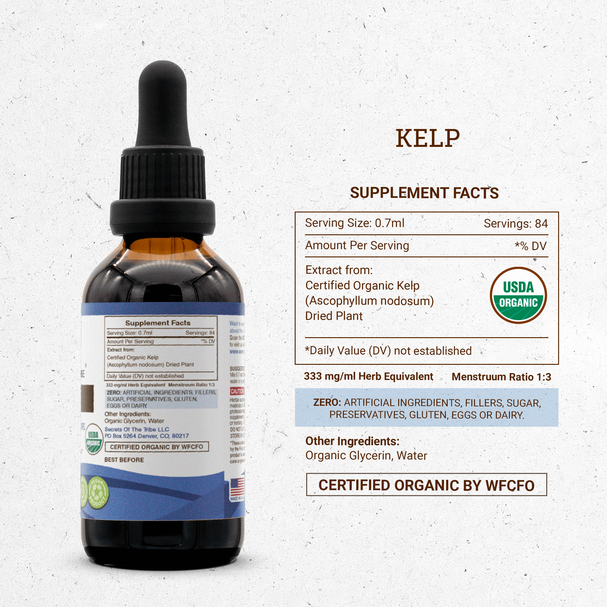 Secrets Of The Tribe - Wholesale Tincture - Kelp Tincture1