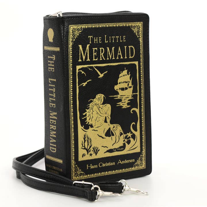 COMECO INC - Wholesale Clutch Bag - Women's - The Little Mermaid Book Clutch Bag