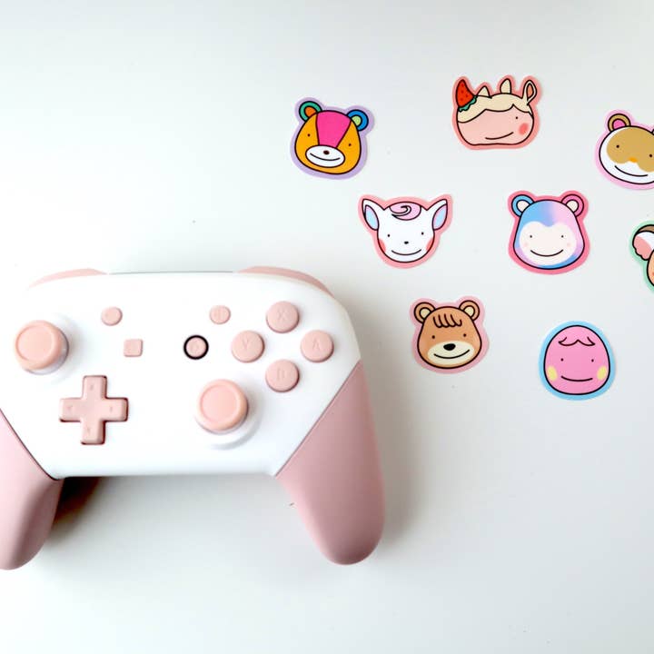 Studio Daeun – Adesivo por atacado – Adesivos de vinil Animal Crossing x Ditto1