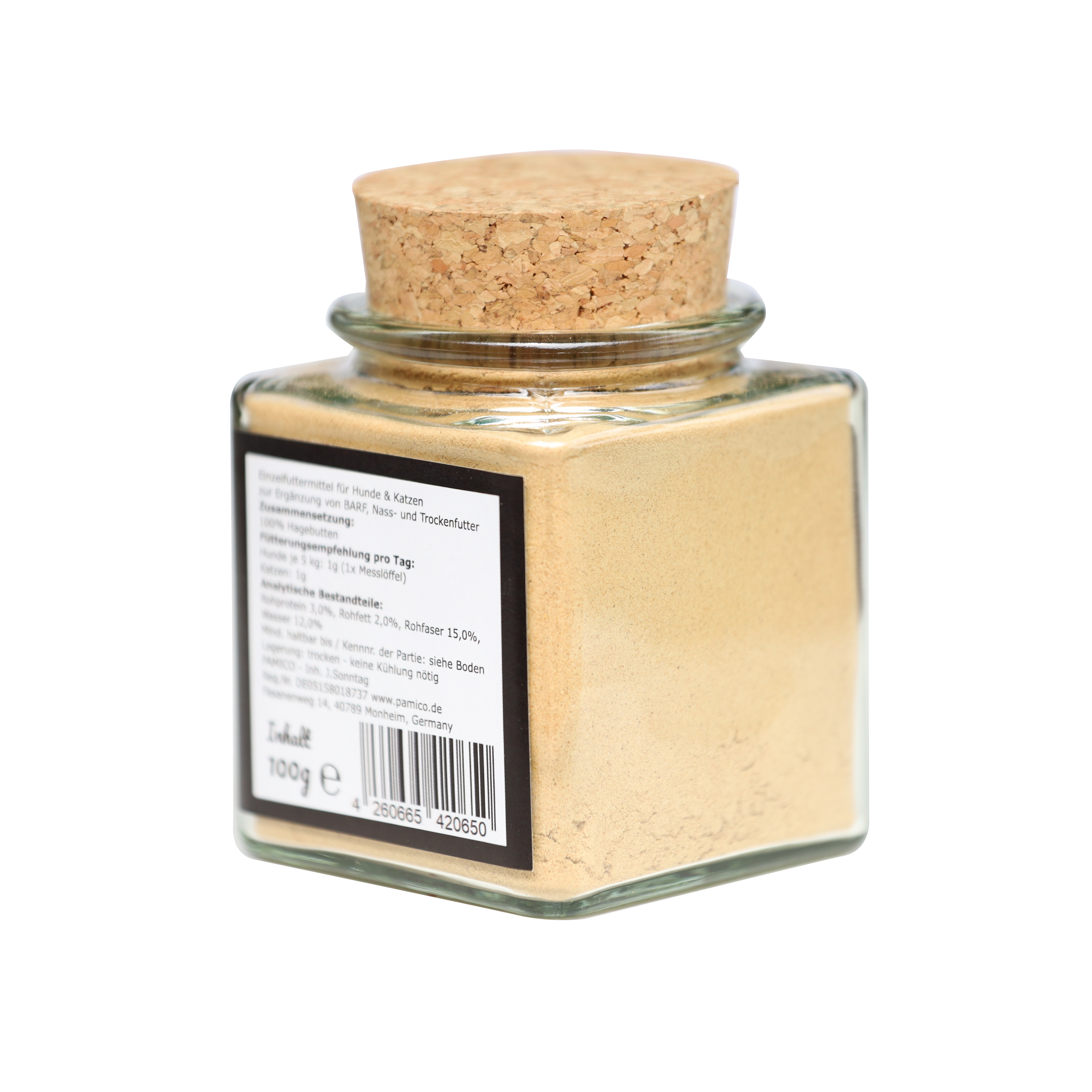 PAMICO – wholesale Husdjursfoder – Hund – nypon pulver2