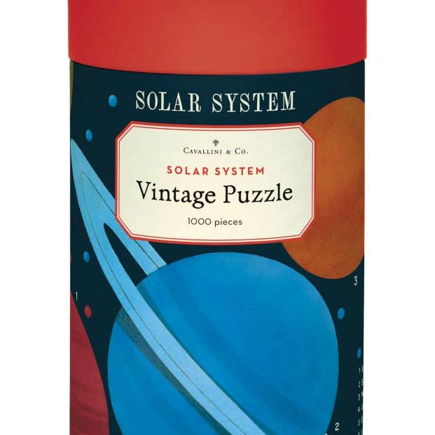Cavallini – 1000 Pc Puzzle Solar System for wholesale by Bobangles
