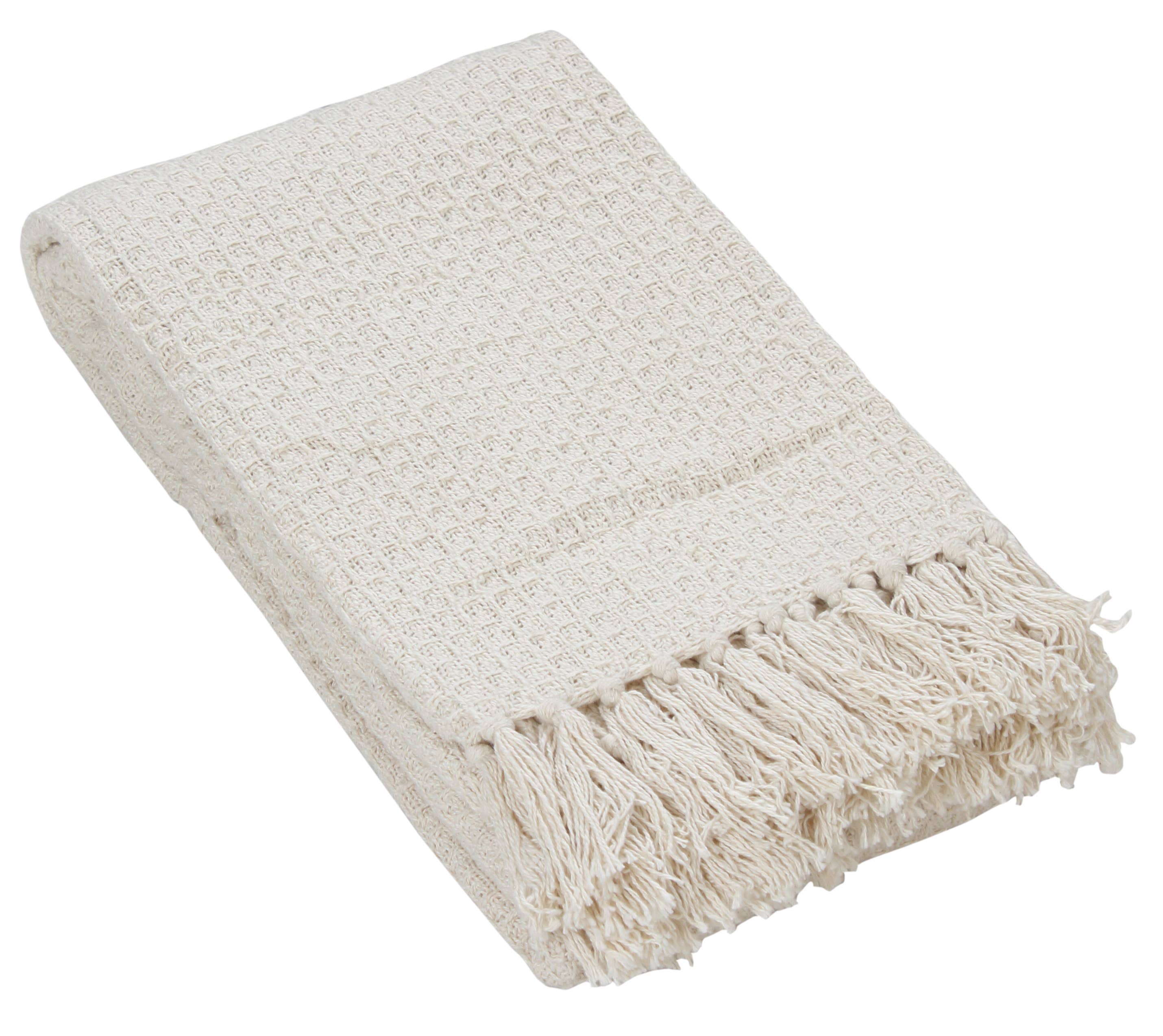 Fabstyles - Vendita all'ingrosso Plaid - Plaid in cotone di alta qualità con motivo a nido d'ape Fabstyles5