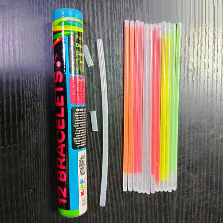 Novelty Brands - Wholesale Light-Up Toy - Kids & Baby - SO MUCH FUN! 12 PACK GLOW BRACELETS 12 PIECES PER PACK