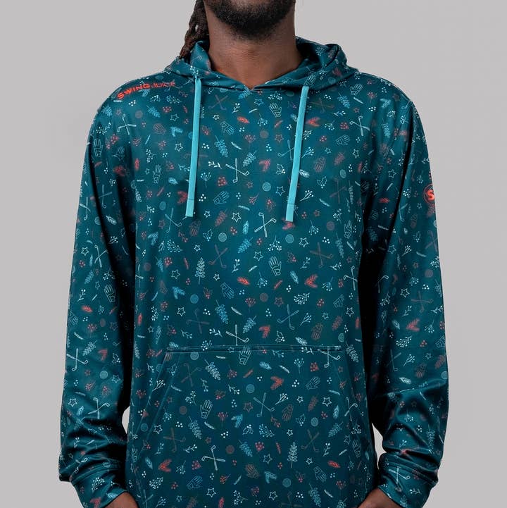 Golf & Hollys Men's Performance Hoodie for wholesale by SwingJuice