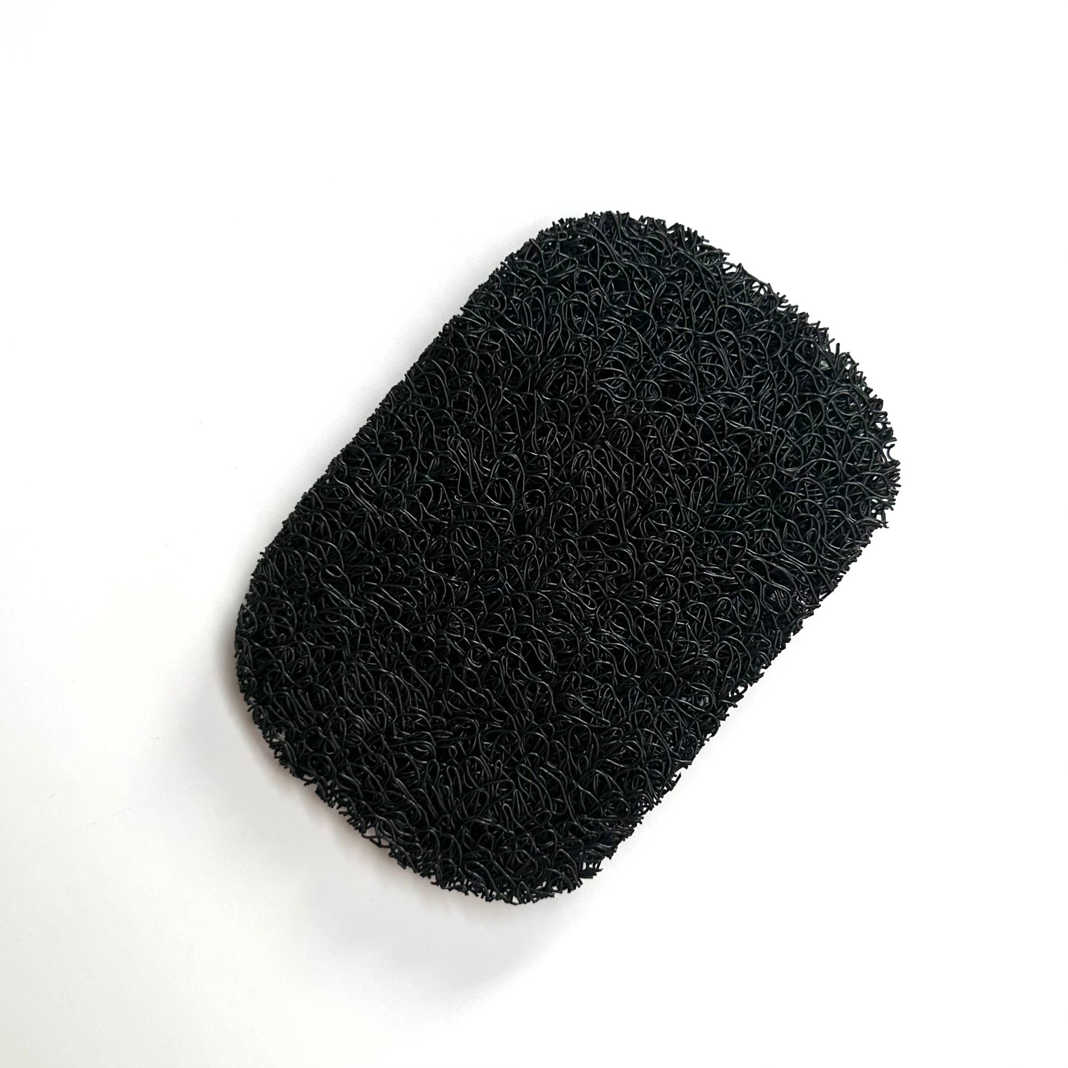 GreenWave - Wholesale Bath Soap Dish - Soap Saver Rest Pad Black