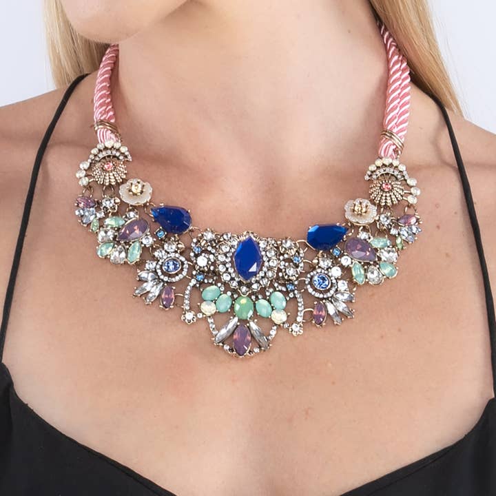 Eye Candy Los Angeles - Wholesale Bib Necklace - Juline Necklace1
