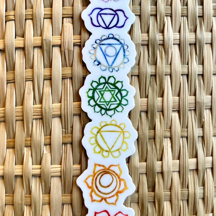 Bramble Schell Studio – wholesale Sticker – Chakras Sticker1