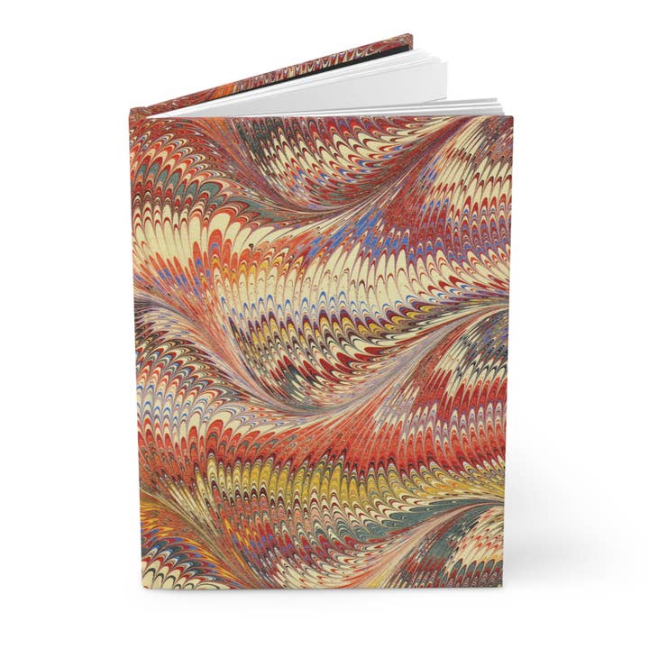 Italian Marbled Rust Journal, Artistic Notebook, Diary for wholesale by Thrive Creative