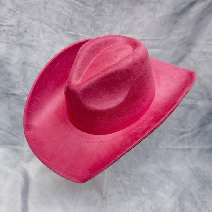 Bella Betty - Wholesale Cowboy Hat - Women's - VEGAN SUEDE COWBOY HAT