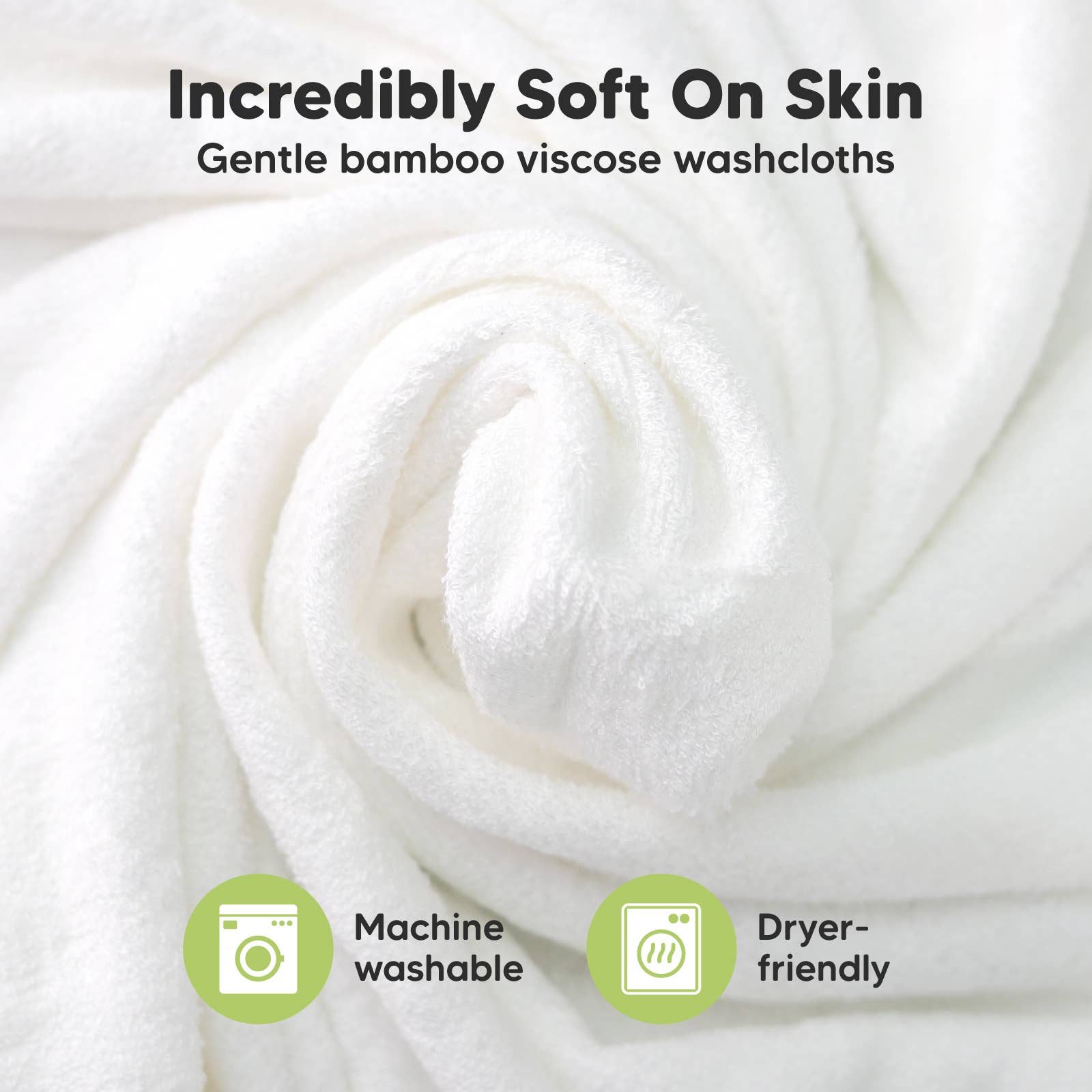 Bianco Set da 6 panni lavamani per bambini in vendita all'ingrosso su Faire1