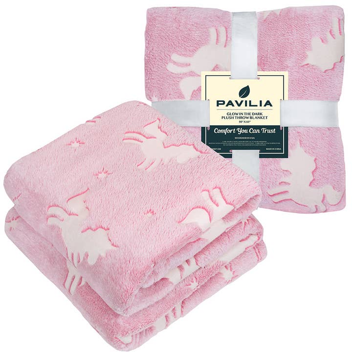 Pavilia – wholesale Prydnadsfilt – Glöd i den mörka fleecekastfilten23