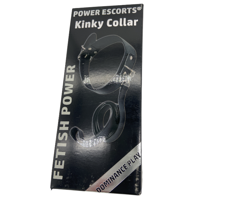 Kinky Pleasure – wholesale Sex toy – Power Escorts - BR94 - Fetish Power - Kinky Collar - Black4