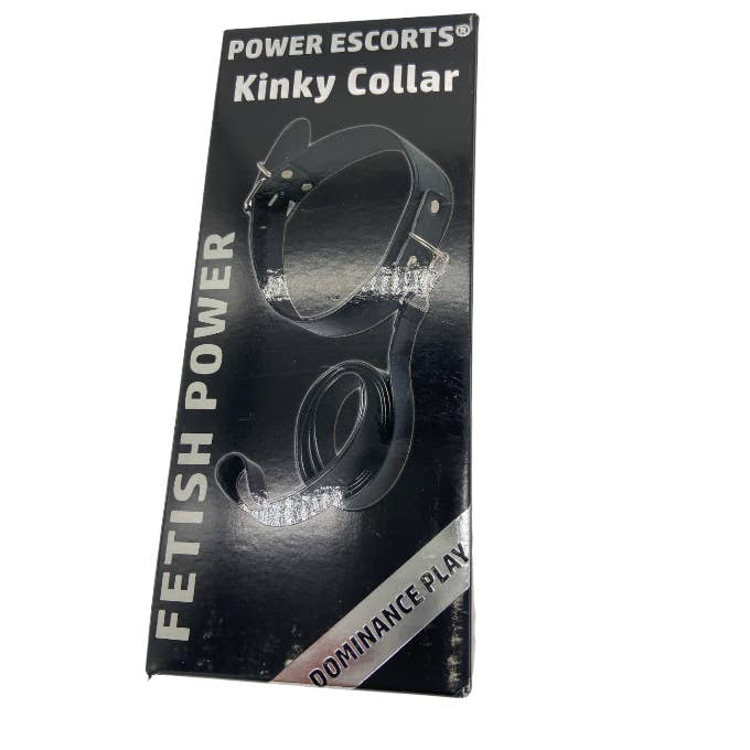 Kinky Pleasure – wholesale Sex toy – Power Escorts - BR94 - Fetish Power - Kinky Collar - Black4