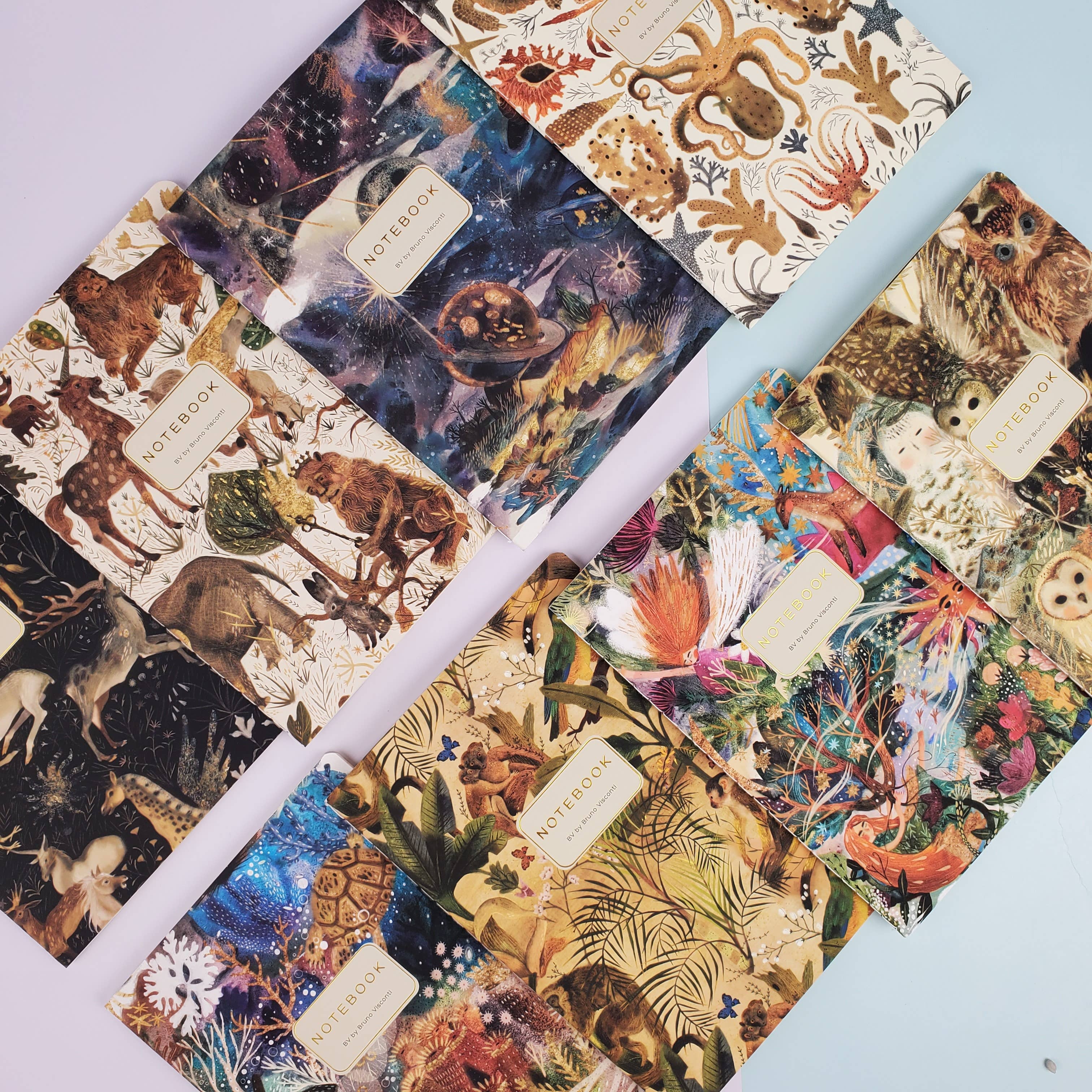 BV by Bruno Visconti - Vente Cahiers - Carnet Galaxy7