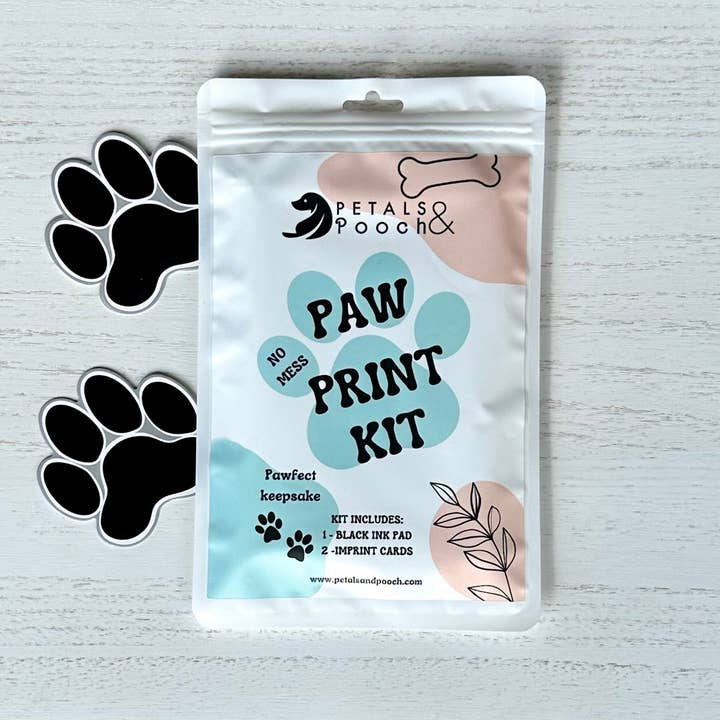 Petals & Pooch - Wholesale Pet Paw Protection - No-Mess Paw Print Kit