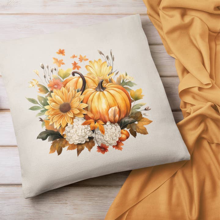 Vintage Pumpkin Pillow Cover for wholesale by Go Charlotte