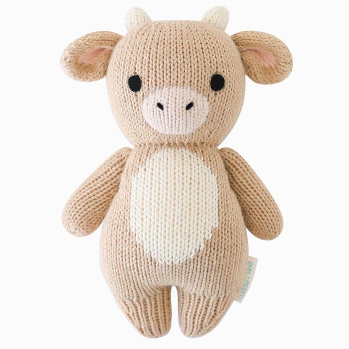 cuddle+kind - Vente Peluche – enfant et bébé - Baby Cow (Jersey)