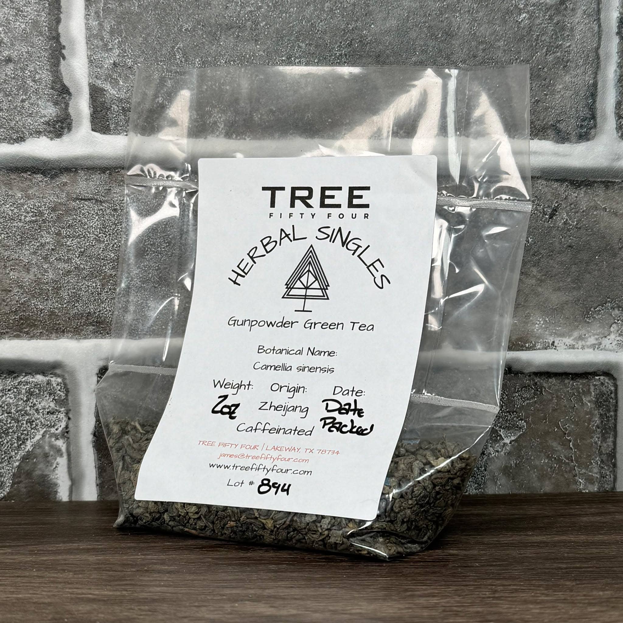 Tree Fifty Four - Wholesale Loose Tea - Gunpowder Green Tea | 2oz - 1 KG | Bulk Tea1